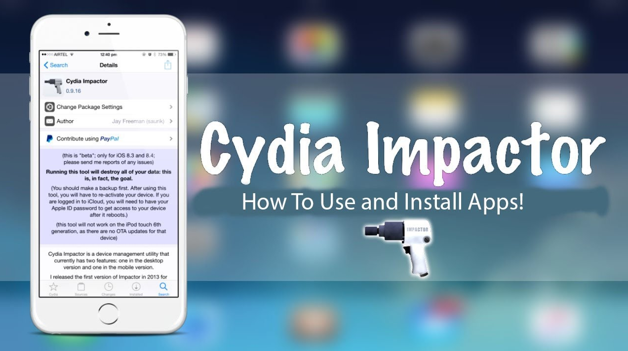 Cydia Impactor For PC - Download on Windows 7, 8, 10 and MAC