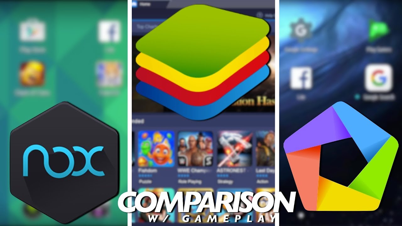 Which emulator is better, BlueStacks, Nox App Player, and MEmu Play?