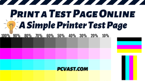Print a Test Page Online – A Simple Printer Test Page